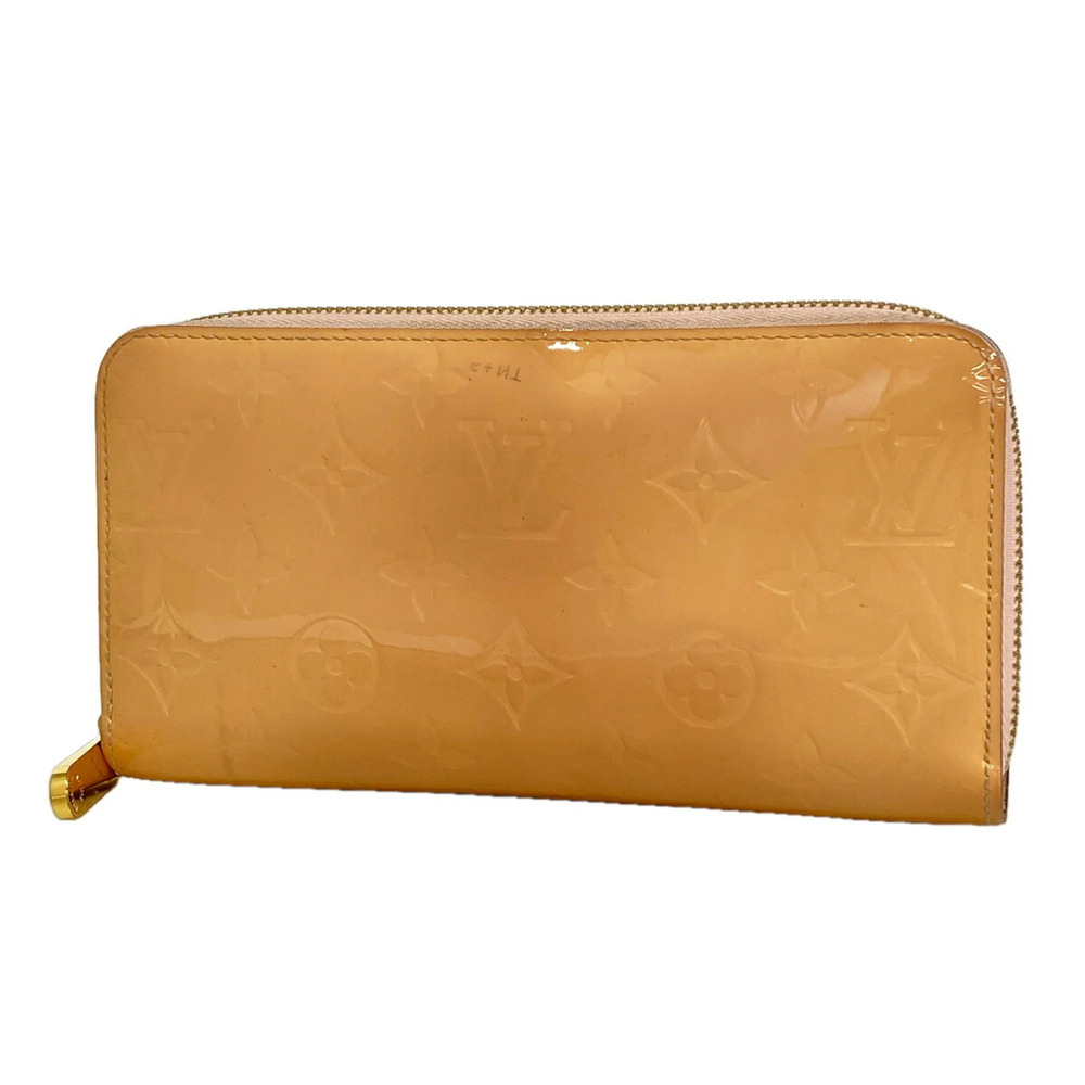 Louis Vuitton Vernis Zippy Wallet M61226 Rose Ballerine Women's Long